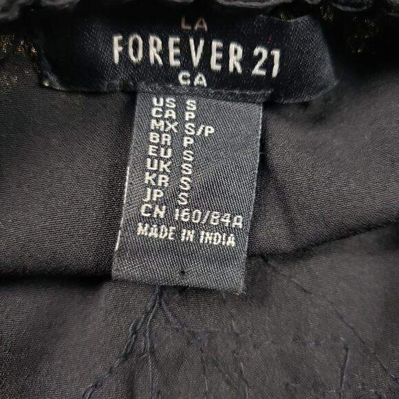 Forever 21 Sequined Embellished Camisole Tank Top Women's Size Small - Picture 6 of 7